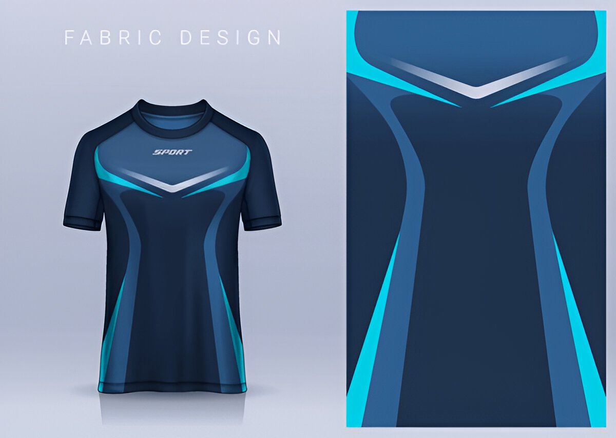 Aqua Surge Performance Football Jersey