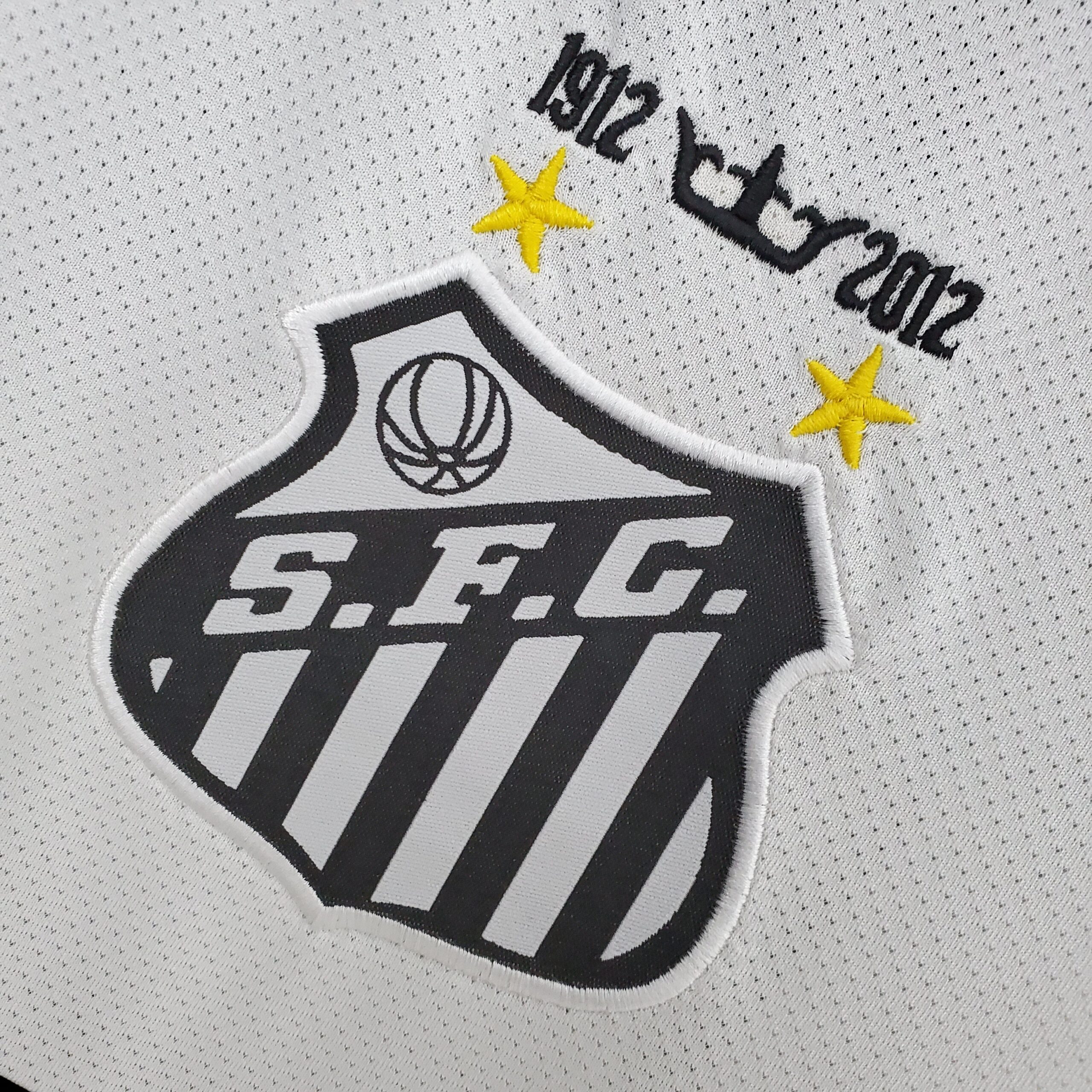 2011/12 Santos Retro home kit - Image 5