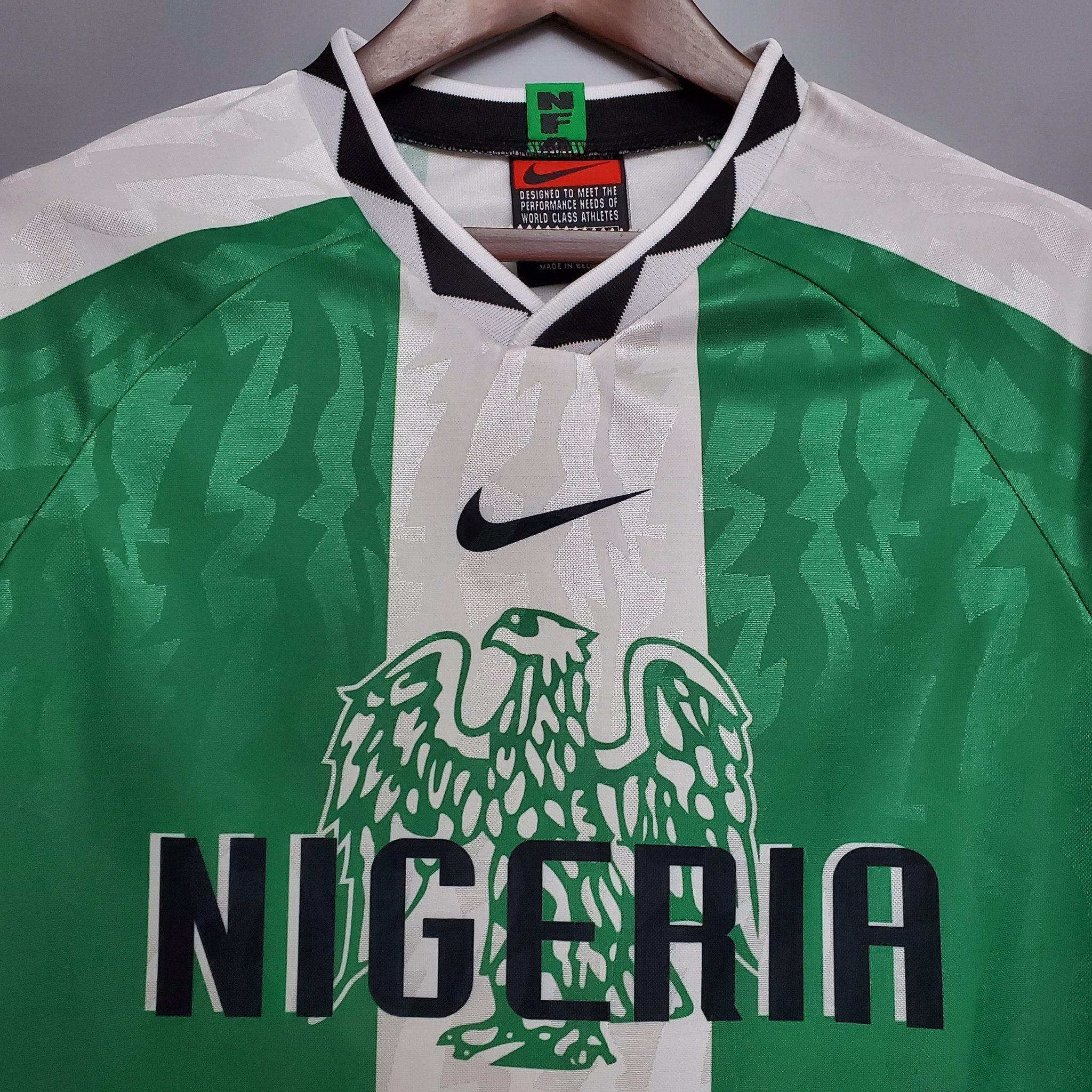 1996 Nigeria Home retro kit - Image 4