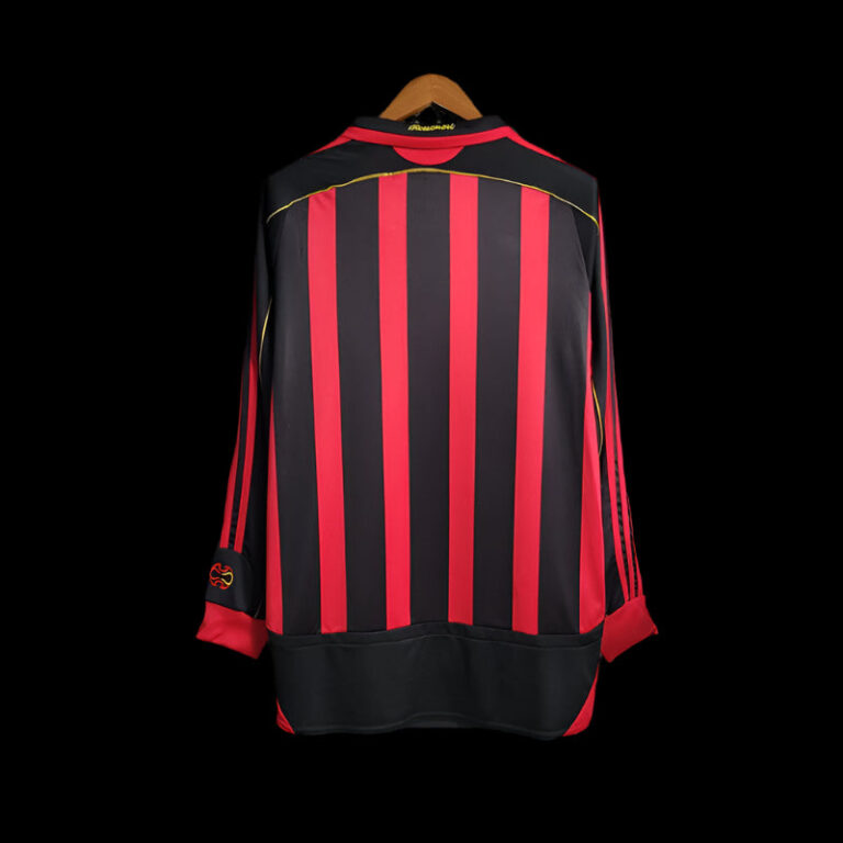 Alternative view of AC Milan Home 06/07 - Retro Long Sleeve