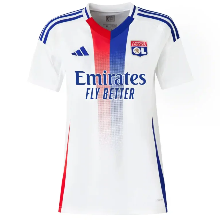 Alternative view of Olympique Lyon 2024/25 Women’s Home Shirt