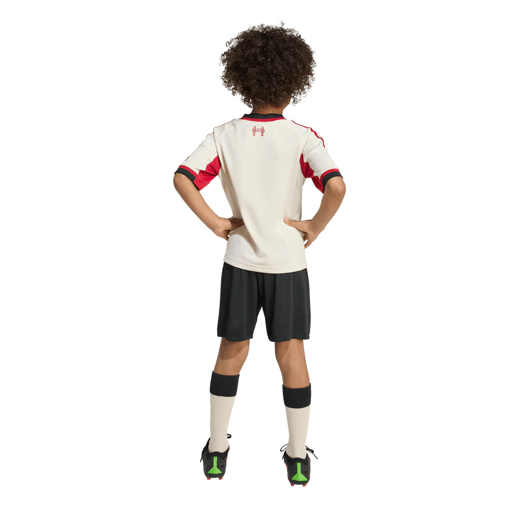 25/26 Liverpool Away Kids Size Kit - Image 3