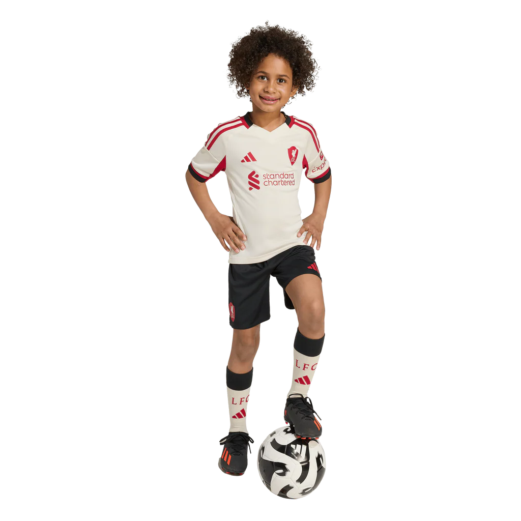 25/26 Liverpool Away Kids Size Kit - Image 2
