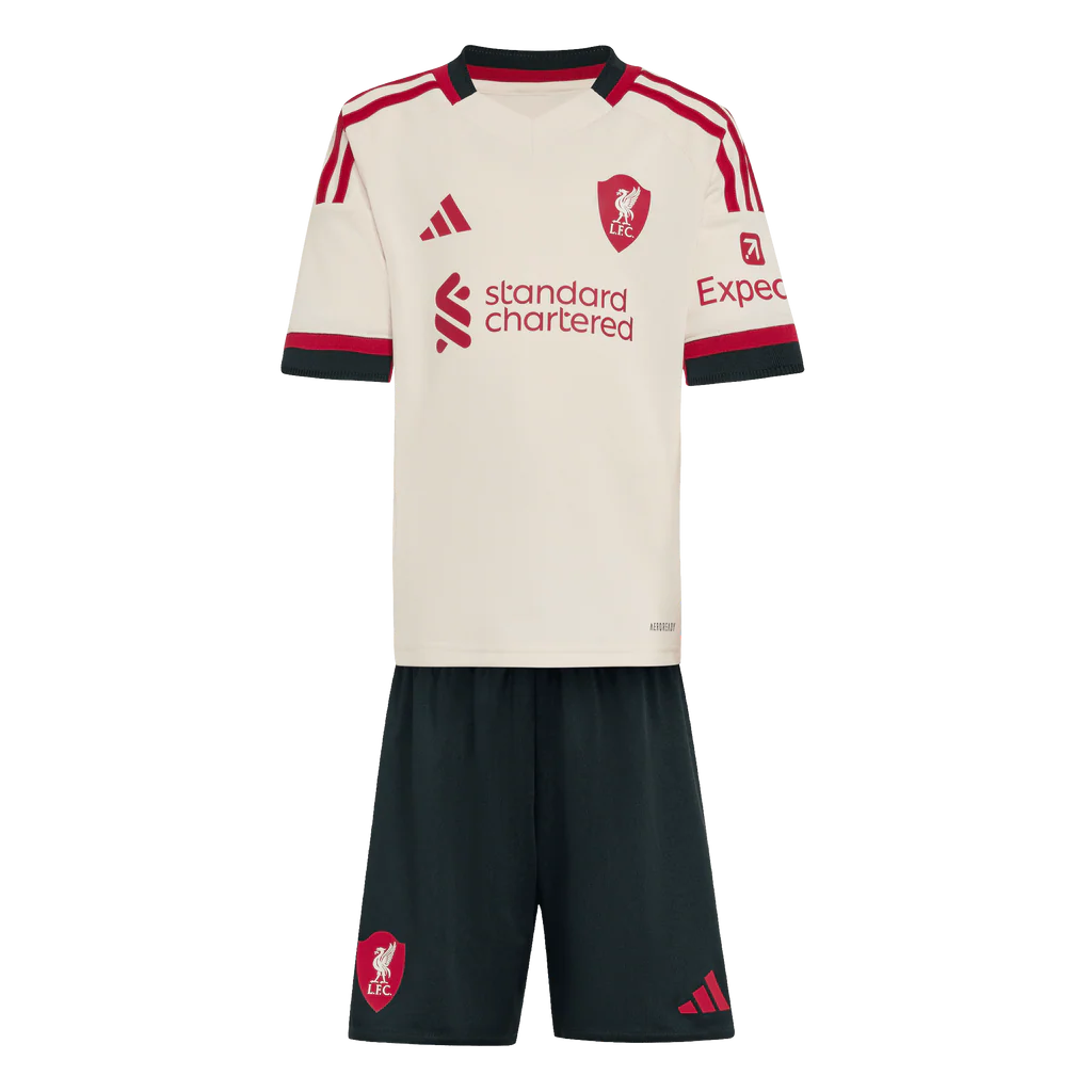 25/26 Liverpool Away Kids Size Kit
