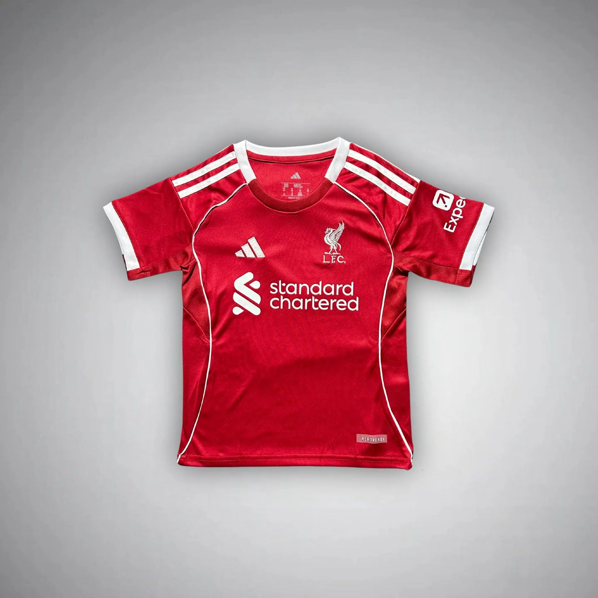 25/26 Liverpool Home Kids Size Kit - Image 3