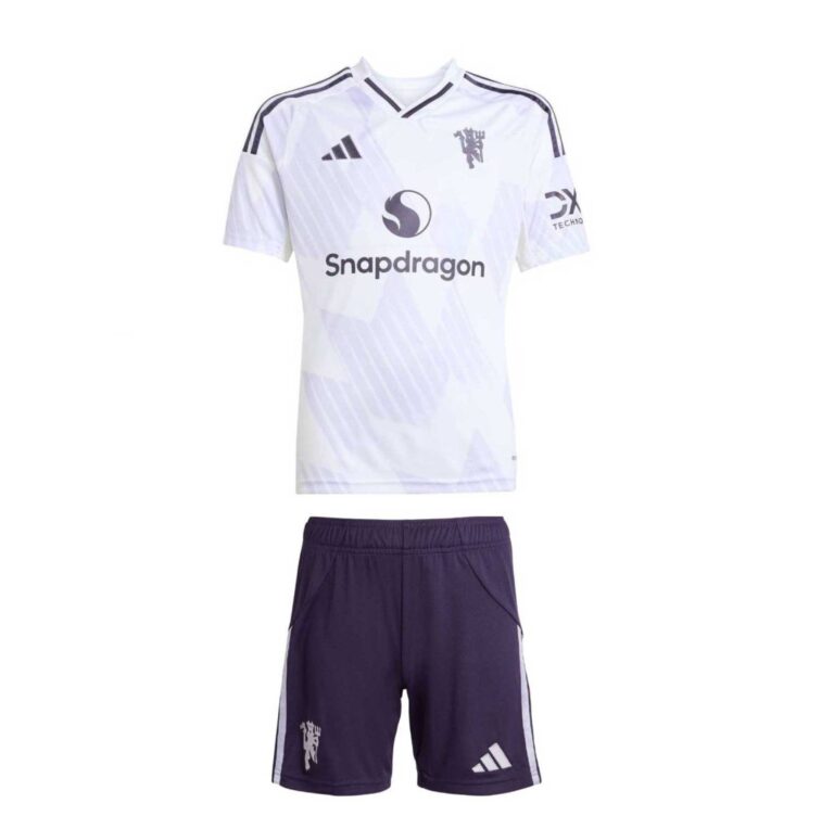 25/26 Manchester United Away Kids Size Kit