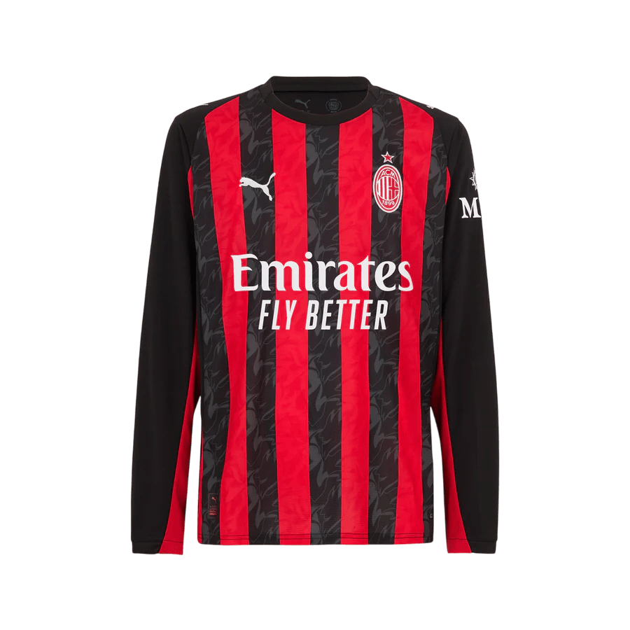 AC Milan 25/26 Home Longsleeve Jersey
