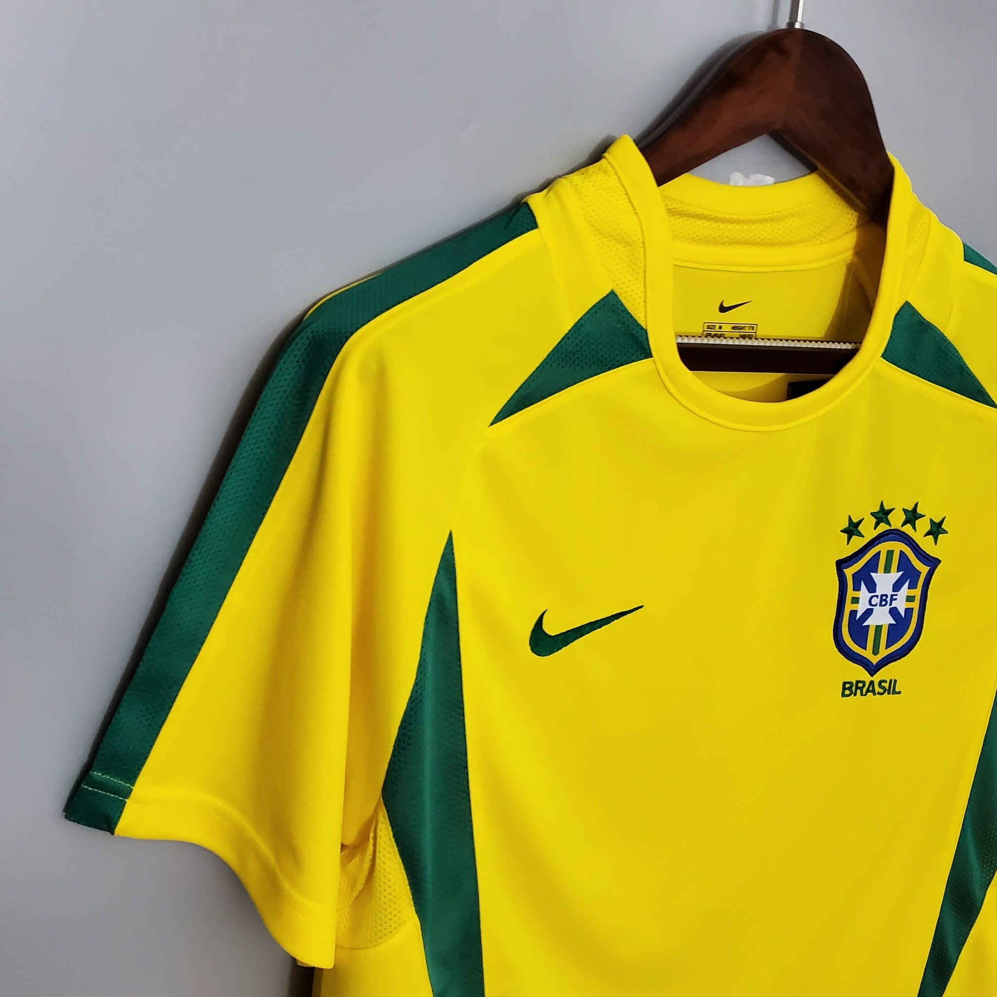 2002 Brazil home retro kit - Image 5