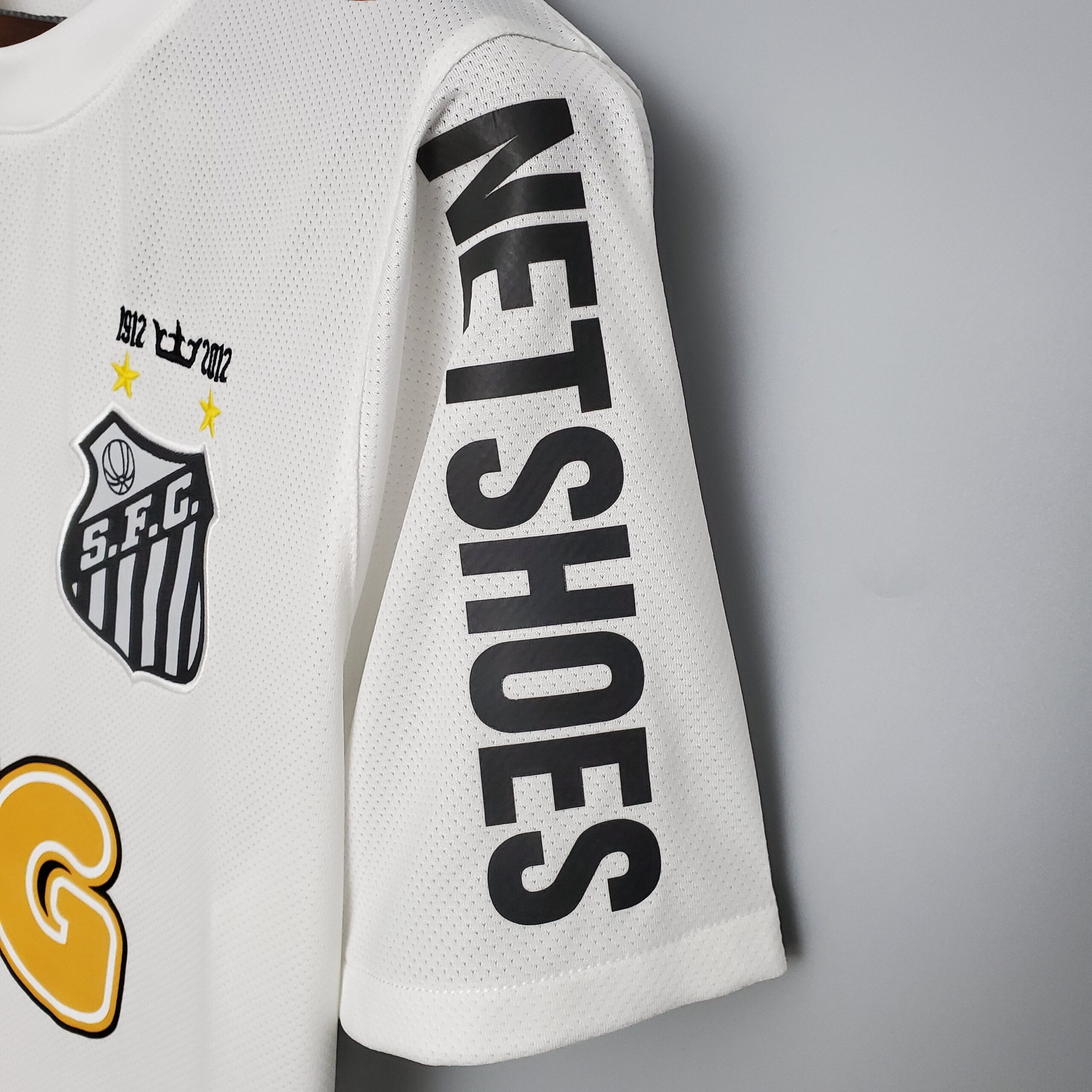 2011/12 Santos Retro home kit - Image 3