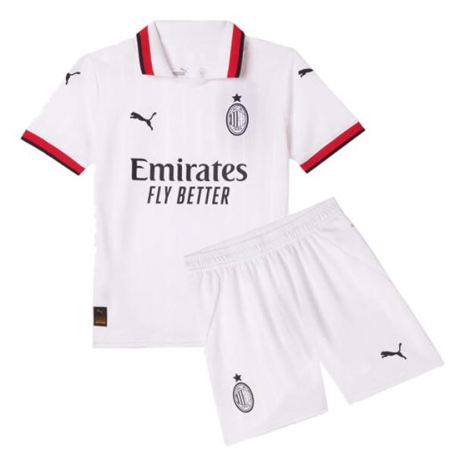 AC Milan 2024/25 Infant Away Shirt & Shorts Set