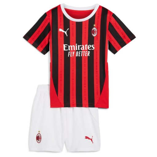 AC Milan 2024/25 Infant Home Shirt & Shorts Set