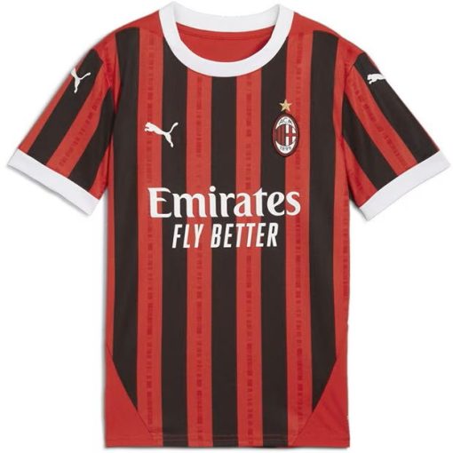 AC Milan 2024/25 Youth Home Shirt