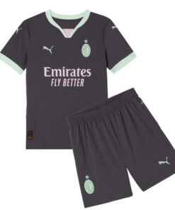 AC Milan Third Kids Kit 24/25