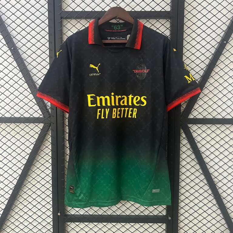 AC Milan x Off-White 2025/2026 (BLACK)