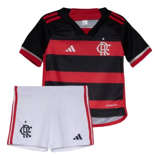 Flamengo 2024/25 Infant Home Shirt & Shorts Set