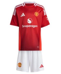 Manchester United 2024/25 Infant Home Shirt & Shorts Set