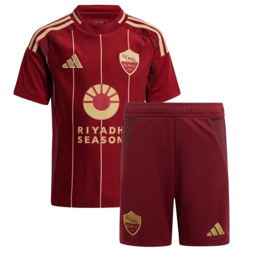 Roma 2024/25 Infant Home Shirt & Shorts Set