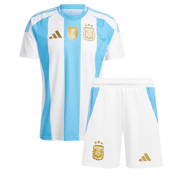 Argentina 2024 Infant Home Shirt & Shorts Set - Image 2