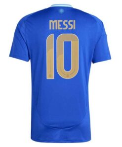 Argentina #10 Lionel Messi 2024 Men’s Away Shirt