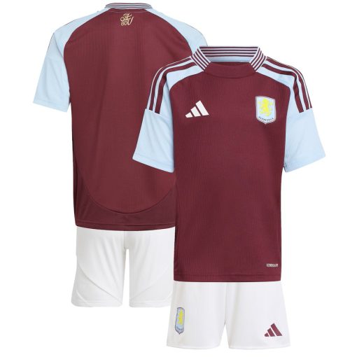 Aston Villa 2024/25 Infant Home Shirt & Shorts Set