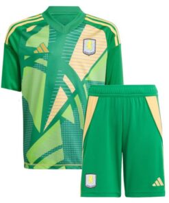 Aston Villa 2024/25 Infant Home Goalkeeper Shirt & Shorts Set