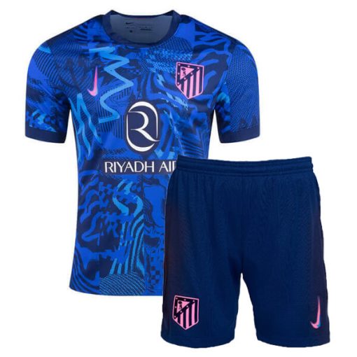 Atlético Madrid 2024/25 Infant Third Shirt & Shorts Set