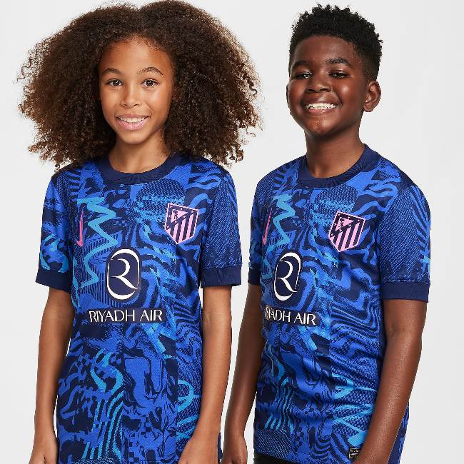Atlético Madrid 2024/25 Infant Third Shirt & Shorts Set - Image 4