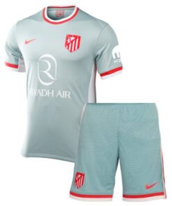 Atlético Madrid 2024/25 Infant Away Shirt & Shorts Set