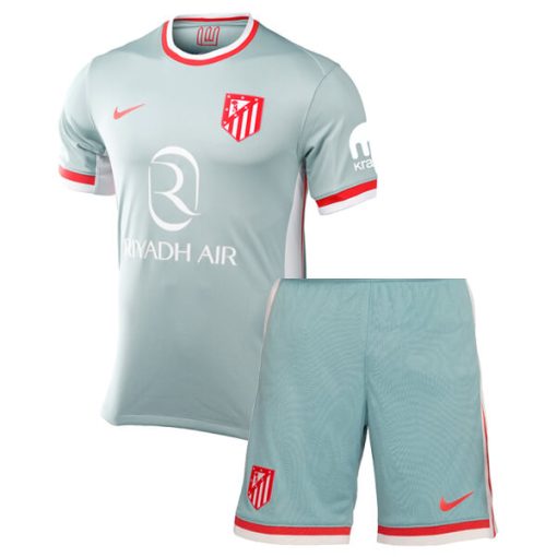 Atlético Madrid 2024/25 Infant Away Shirt & Shorts Set