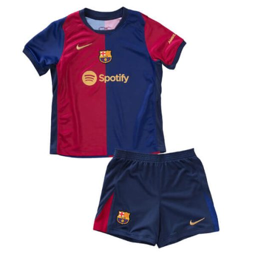 Barcelona 2024/25 Infant Home Shirt & Shorts Set