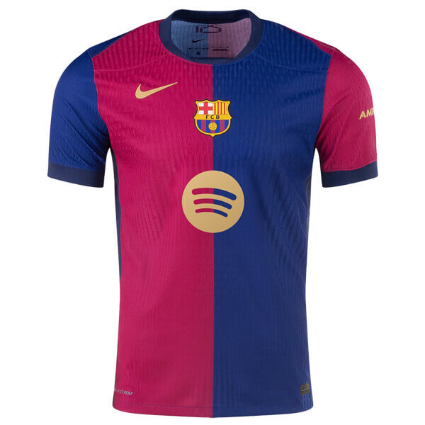 Barcelona Home Isotype Logo Player Version Shirt 24/25