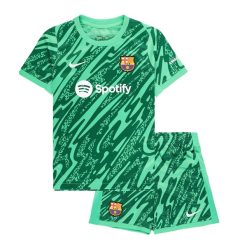 Barcelona 2024/25 Infant Home Goalkeeper Shirt & Shorts Set - Image 5