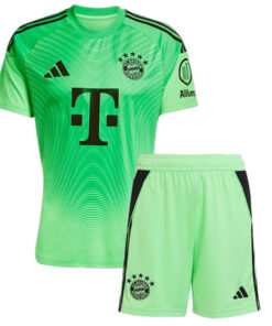 Bayern Munich Goalkeeper Kids Kit 25/26 – Green