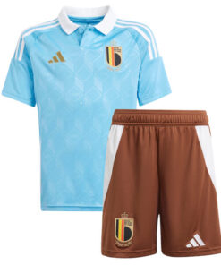 Alternative view of Adidas Belgium 2024/25 Infant Away Shirt & Shorts Set