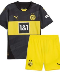Borussia Dortmund 2024/25 Infant Away Shirt & Shorts Set