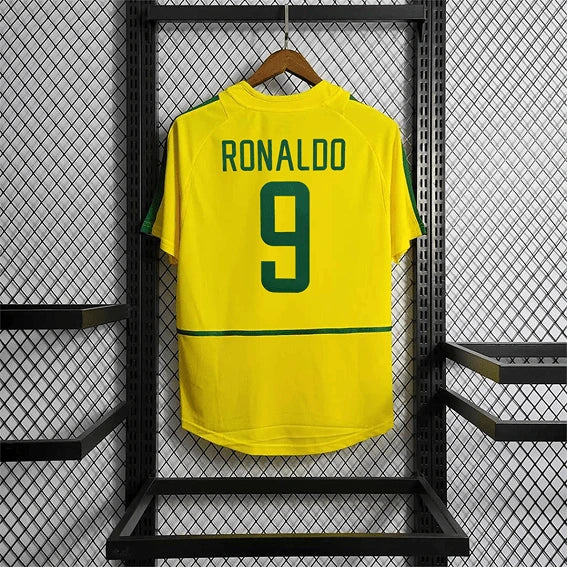 2002 Brazil home retro kit - Image 2