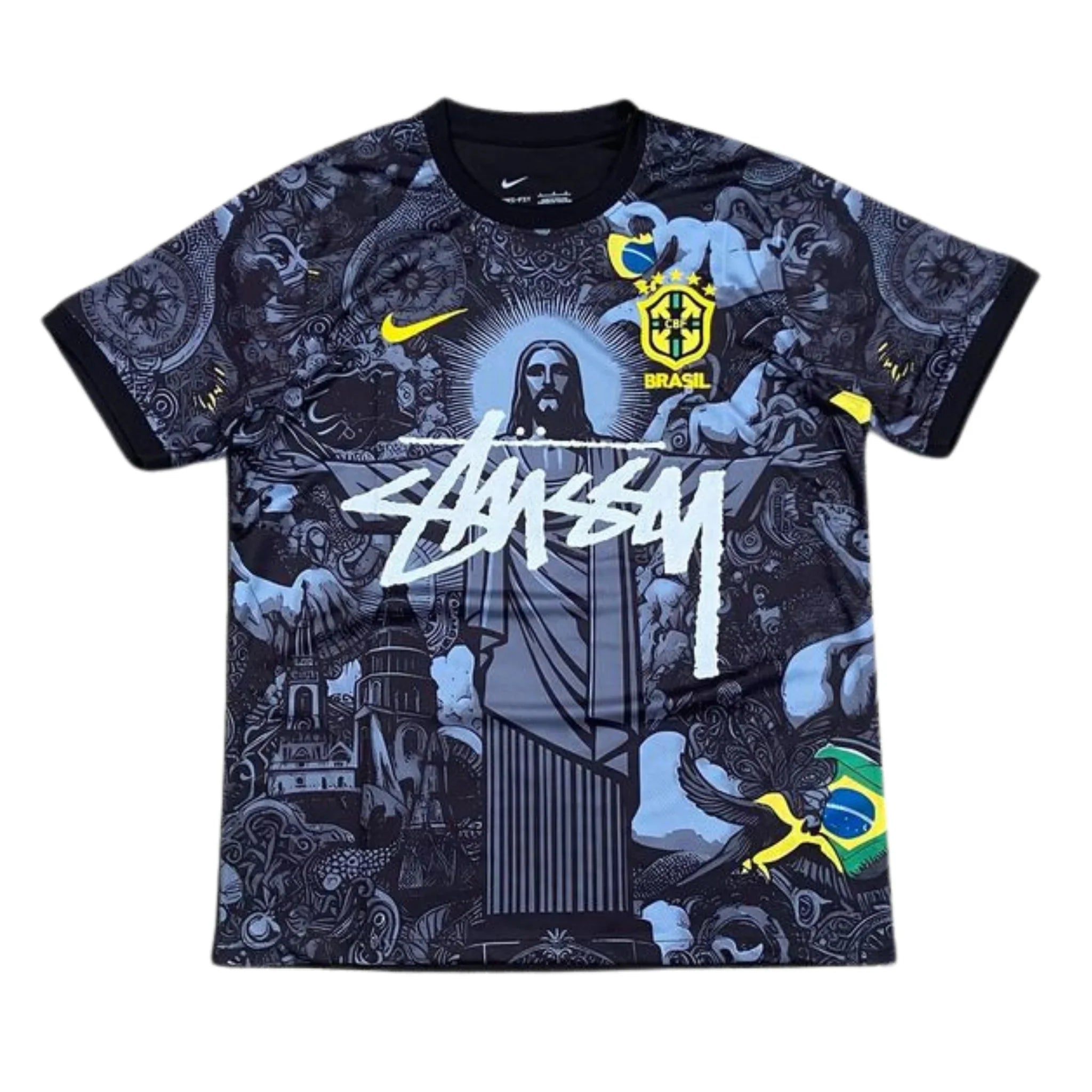 Brazil Jesus Shirt - Stussy Edition - Image 3
