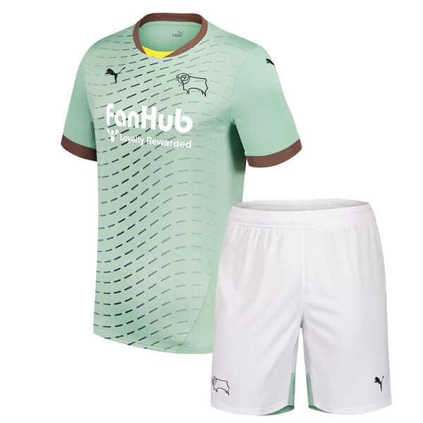 Derby County Away Kids Kit 24/25