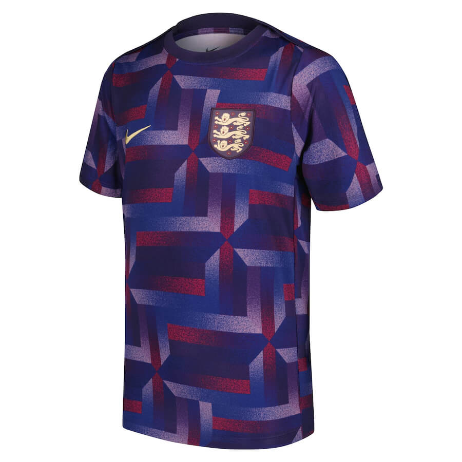 England Pre Match Training Top – Purple