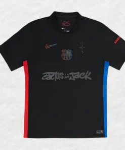 Limited Edition FC Barcelona x Travis Scott 24/25 Youth Away Jersey