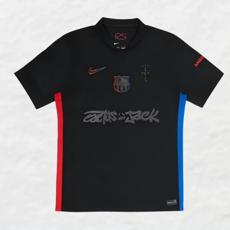Limited Edition FC Barcelona x Travis Scott 24/25 Youth Away Jersey