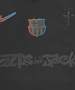 Alternative view of Limited Edition FC Barcelona x Travis Scott 24/25 Youth Away Jersey