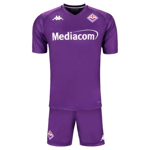 Fiorentina 2024/25 Infant Home Shirt & Shorts Set