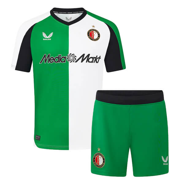 Feyenoord Rotterdam 2024/25 Infant Third Shirt & Shorts Set - Image 2