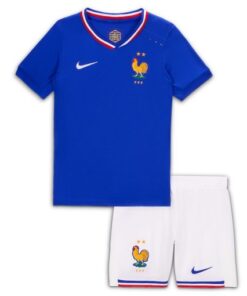 Nike France 2024/25 Infant Home Stadium Shirt & Shorts Set