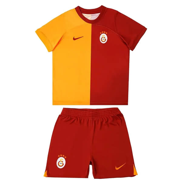 Galatasaray 2023/24 Infant Home Shirt & Shorts Set - Image 2
