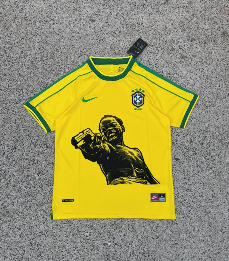 Brazil 1998 Retro X City of God Concept Jersey