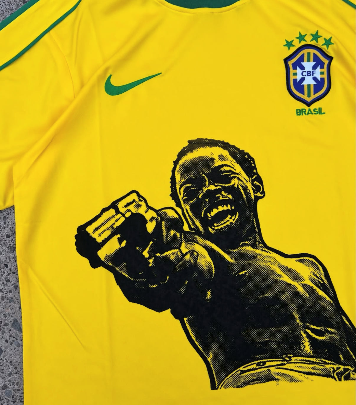 Brazil 1998 Retro X City of God Concept Jersey - Image 3