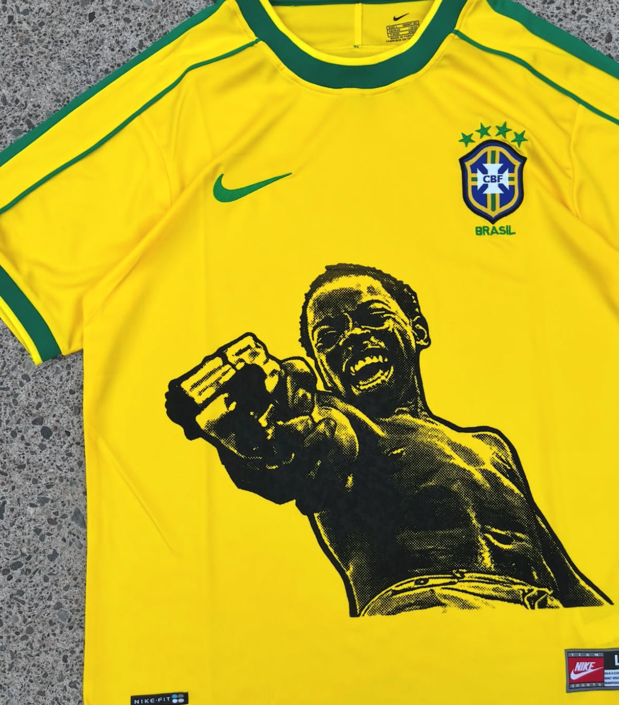 Brazil 1998 Retro X City of God Concept Jersey - Image 4