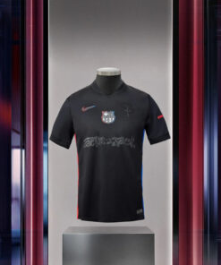 Alternative view of FC Barcelona Travis Scott away jersey